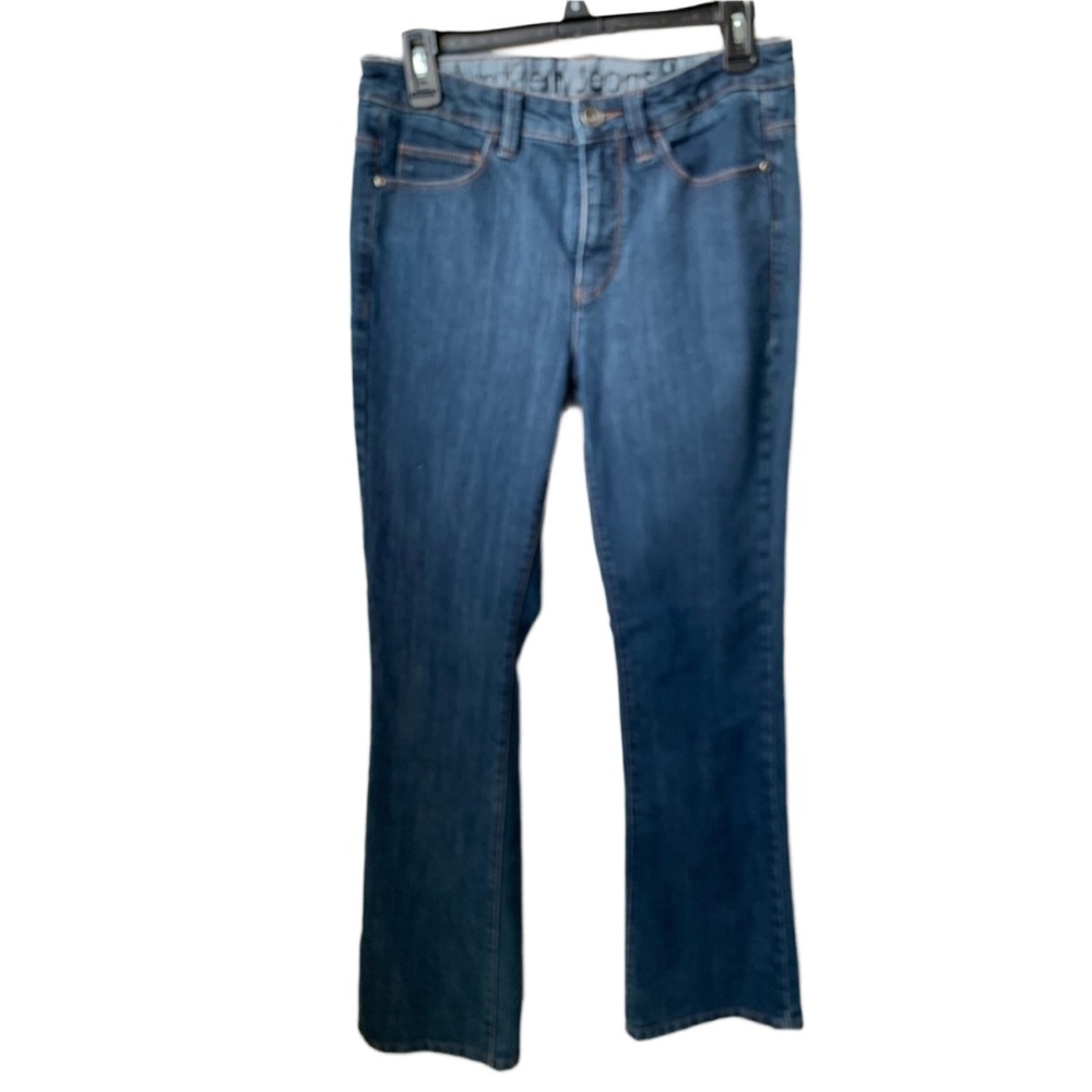 CALVIN KLEIN Women’s Boot Cut Medium Blue Wash Cotton Elastane Jeans